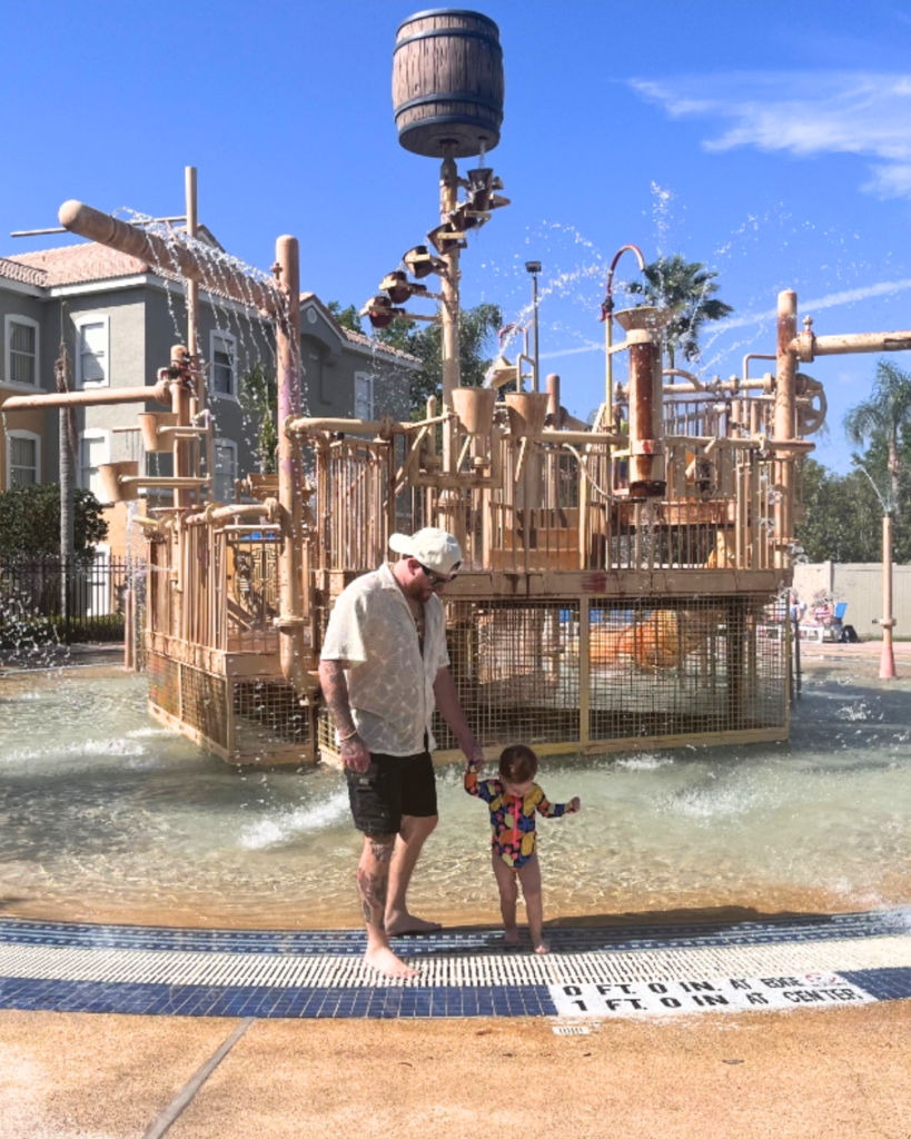 Interactive Water Playground at Summer Bay Orlando, kid friendly, family friendly, pool, child friendly pool